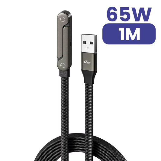 240W 2 in 1 USB C to USB C Fast Charging Foldable Bracket Data Cable Type C Desktop Holder Charging Wire for Iphone17 16 Samsung