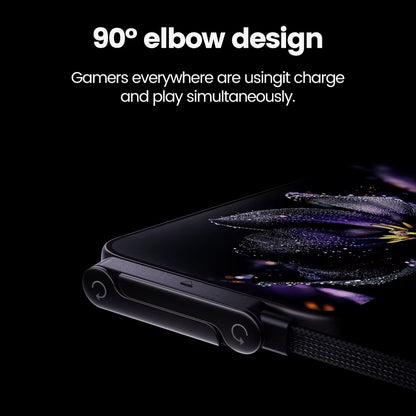 240W 2 in 1 USB C to USB C Fast Charging Foldable Bracket Data Cable Type C Desktop Holder Charging Wire for Iphone17 16 Samsung